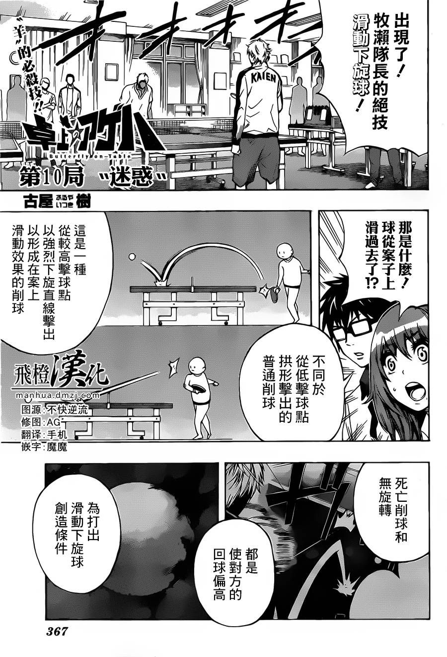 桌上的凤蝶 第10话 第0页