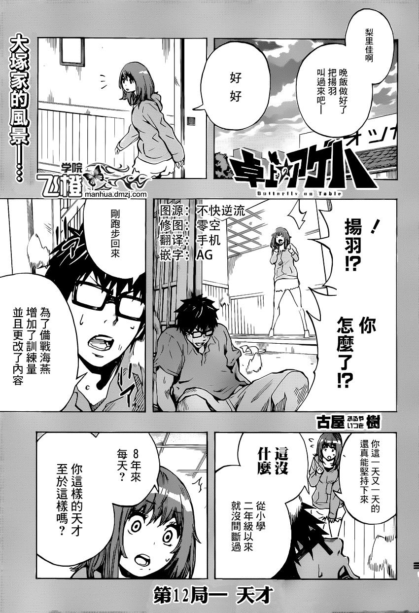 桌上的凤蝶 第12话 第0页