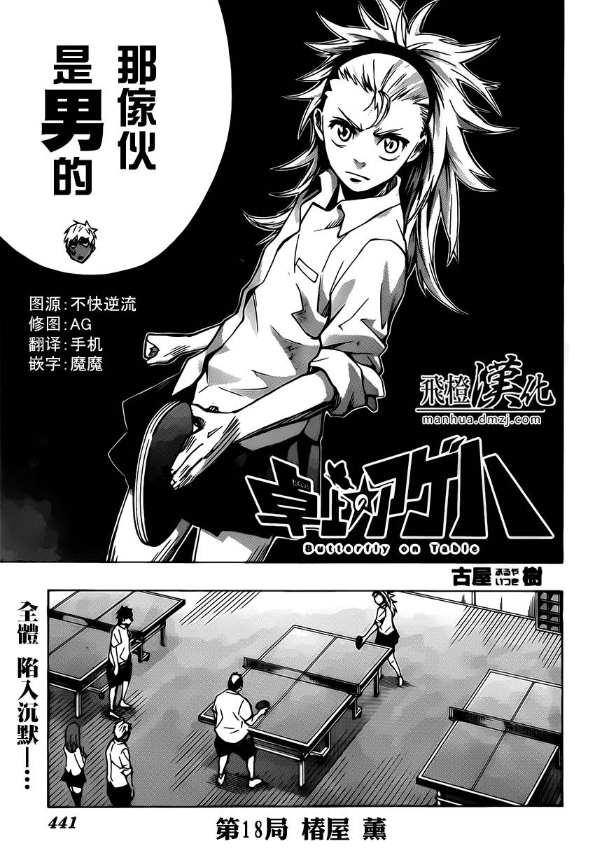 桌上的凤蝶 第18话 第0页