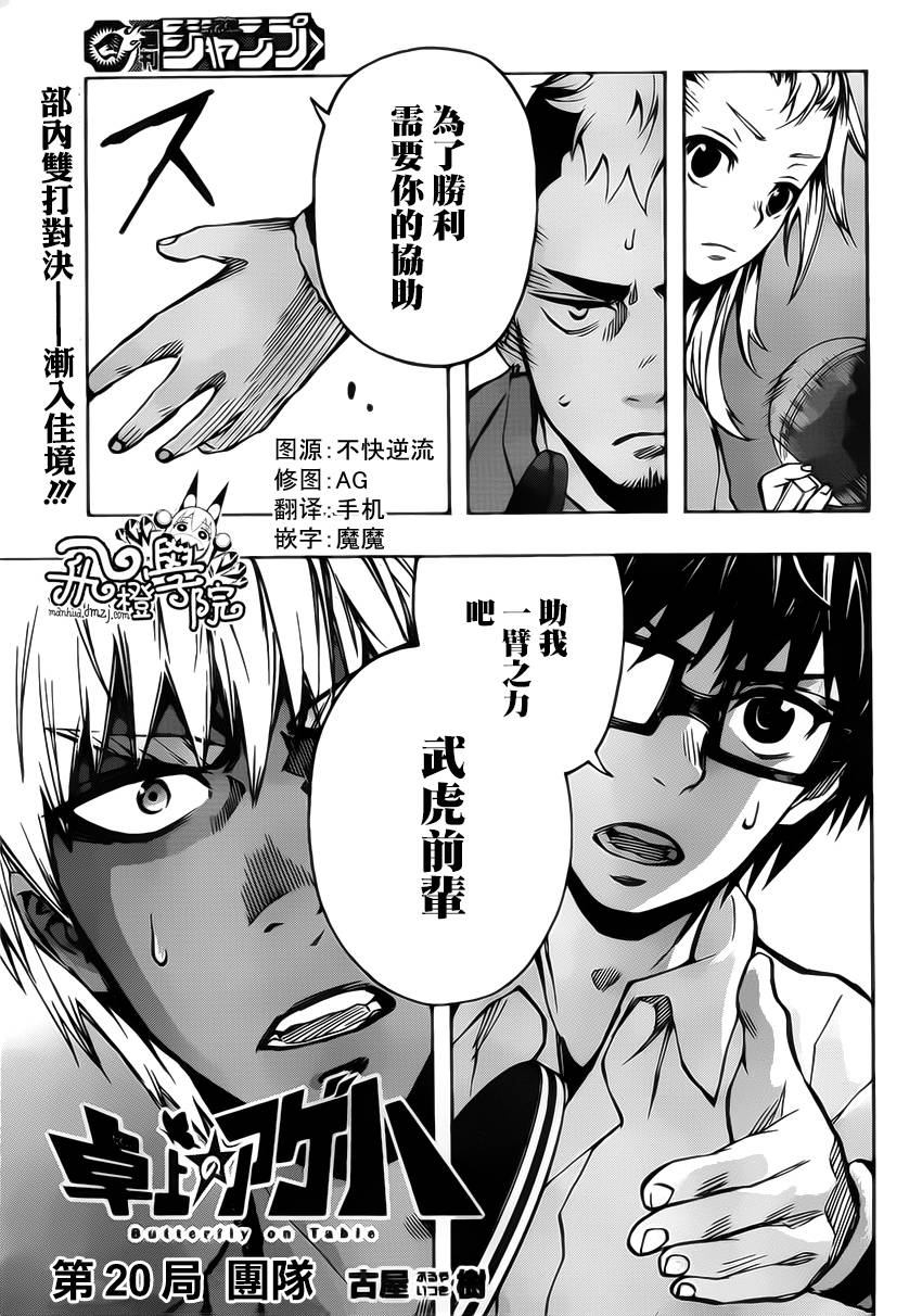 桌上的凤蝶 第20话 第0页