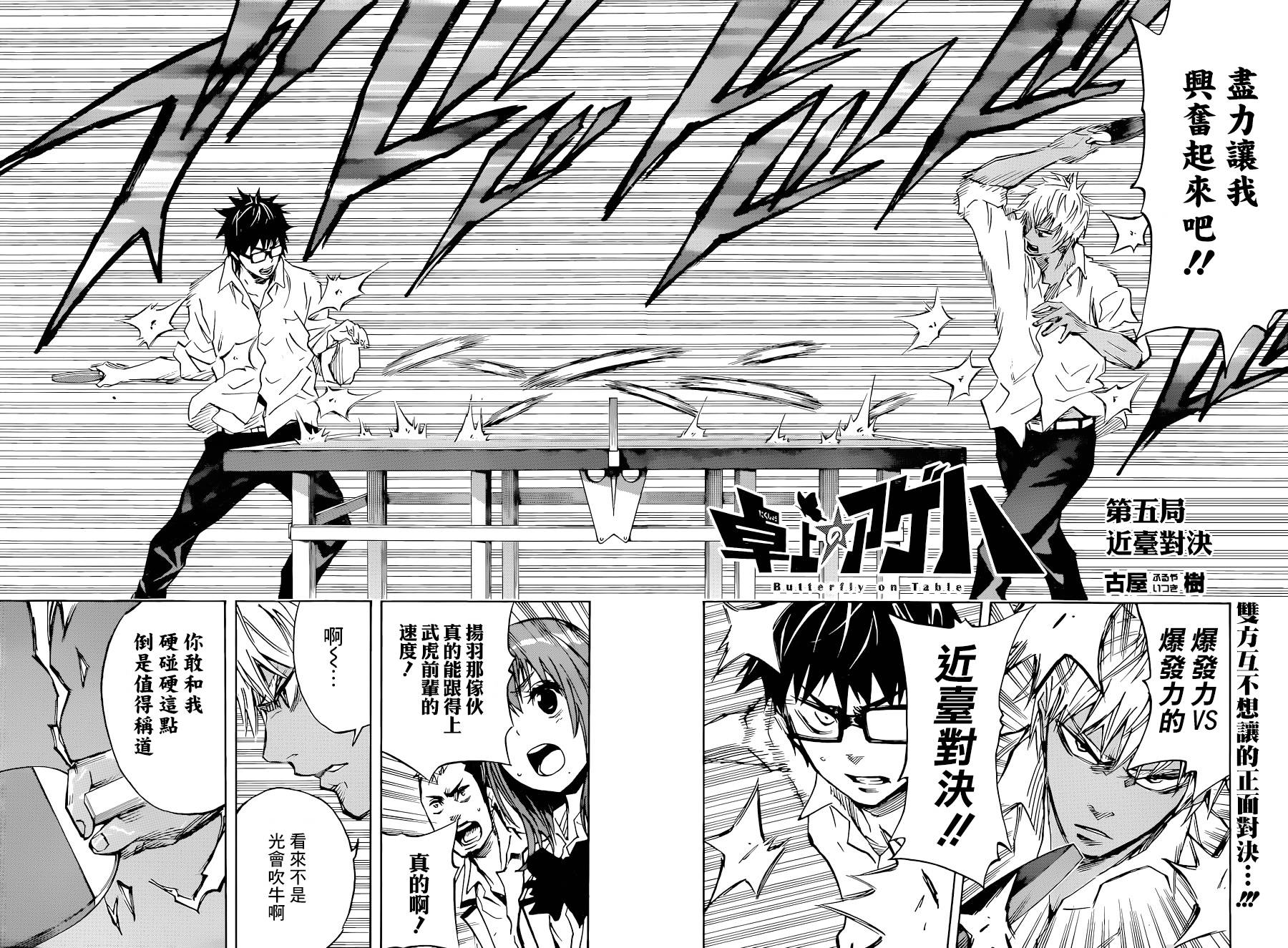桌上的凤蝶 第5话 第3页