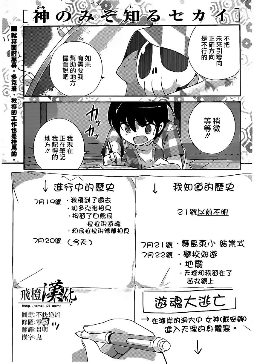 只有神知道的世界第225话图