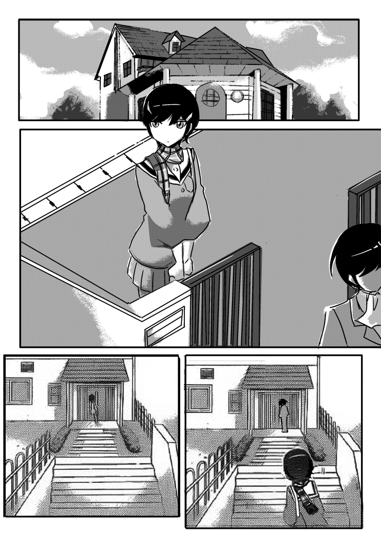 只有神知道的世界同人01图